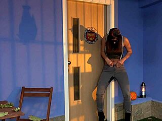 Halloween piss orgy claudia macc jenifer jane sasha sparrow!