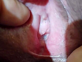 desi wife presses juicy boobs bares shaved pussy