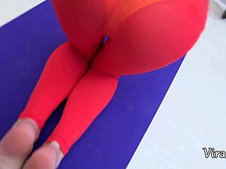 Beautiful Lexy Skips Workout For Trainer's Deep Suck