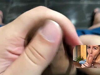 Beautiful POV Blowjob Ends in Triple Huge Cumshot Mouth Compilation