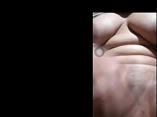 Famous Instagram influencer fingers shaved pussy on cam with boyfriend flashing tits