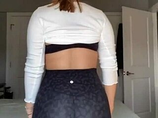 instagram big ass chicas workout hard in tight leggings