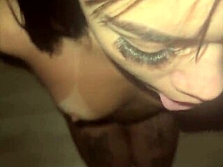 top model teen deepthroats huge cock for sloppy cumshot