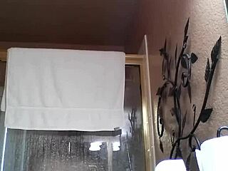 asian amateur indulges in steamy shower bathing ritual