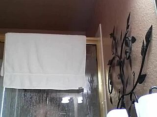 asian amateur indulges in steamy shower bathing ritual