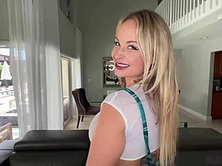 JMac Hammers Big-Titty Blonde Katalina Kyle In Skirt Stockings