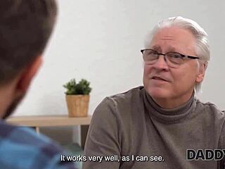 kleptomaniac blonde teen thief fucks old daddy while cuck watches