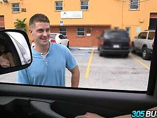 i get my juicy latina ass fucked hard on the public 305 bus for cash