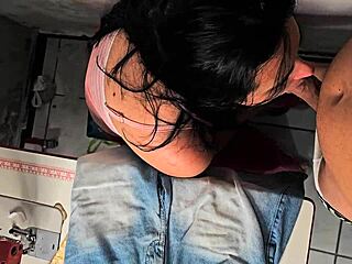 Married seamstress lets hard cock client bang her wet pussy 😏.