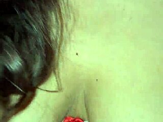 Ema Chacon's Christmas Lingerie Leads to Juicy Latina Creampie Doggystyle Pounding!