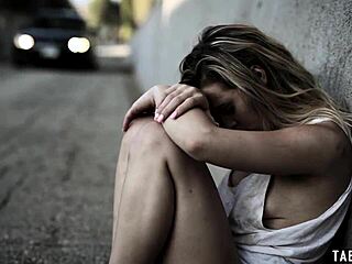 Petite Homeless Teen Cleaned Up And Roughly Fucked By Perv Stranger