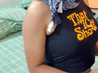 malaysian girl tempts neighbor into secret bedroom encounter