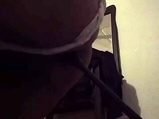 Alondra marin strokes her sexy trans cock with toy