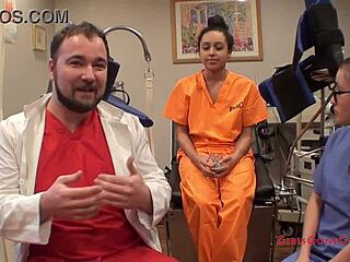 Spy Cam Catches Mia Sanchez Gyno Exam Spread Pussy