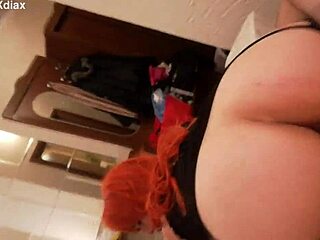 Paulina's big ass redhead rocks corset riding wet pussy hard