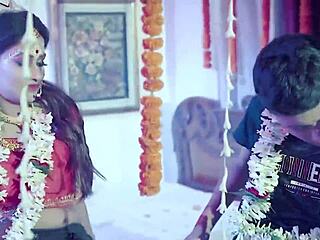 young indian couple suhaag raat: dirty hindi first night sex 💦😈🔥