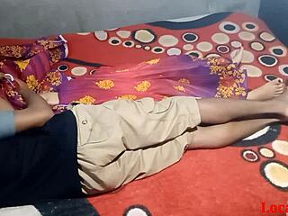 RED SAREE BENGALI WIFE POUNDED HARDCOR!