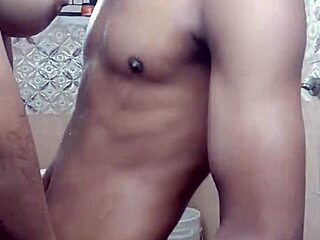 desi babe strips brother naked for steamy bath?