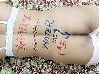 Christmas Dildo Ravages Big Ass Pussy In Hijab