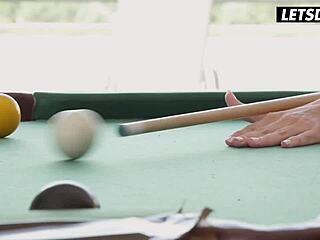 Leyla Fiore And Kaisa Nord Finger Shaved Pussies Poolside Passionately