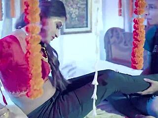 young indian couple suhaag raat: dirty hindi first night sex 💦😈🔥