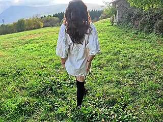 compilation of sexy forest walks loving stranger stares