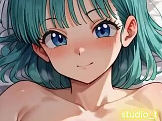 beautiful bulma hunts massive monster cock with perfect huge tits in hentai