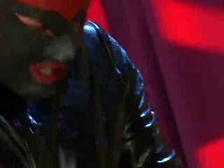 hey check out police officer's hardcore threesome with masked guy