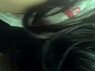 vietnamese babe's mouth flooded with hot cum explosion