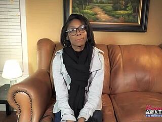 sylvia nerdy ass pussy banged swallows cum