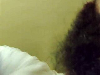 Perverted hands grope massive ass and dripping pussy closeup