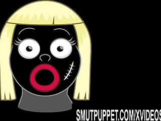 Smut Puppet unleashes blondies' brutal doggystyle compilation part 2