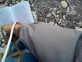 wanna see sofi tied up reading by the sea pov?
