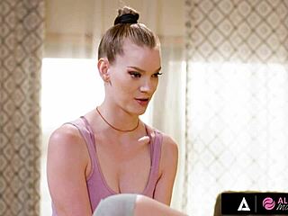erin everheart asks roommate for lesbian massage fingering training