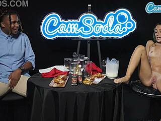 Petite Sexy MILF Pours Hot Sauce on Pussy Lips BBC Challenge