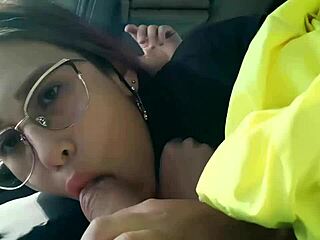 Public Bus Creampie Fuck and Blowjob!