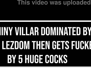 jasminy villar wrecked by lezdom gangbang dap gapes bbc slaps!