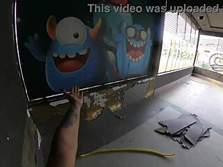 insane halloween backstage with hot emo milf nerds 😈👻 no cuts