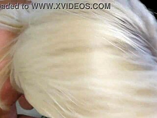 sucking cock close-up swallowing cum like dirty slut wife