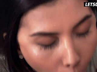 horny roommate anya krey quick pussy spoon ride