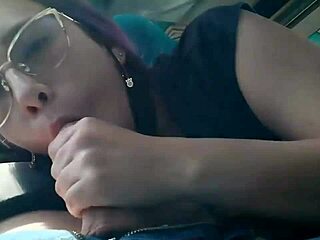 Public Bus Creampie Fuck and Blowjob!