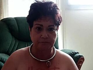 french slut marie shumilie chained for master's homemade bdsm toy torment