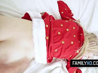 Emma Rosie Bent Over Cowgirl Doggystyle Naughty Christmas Ride