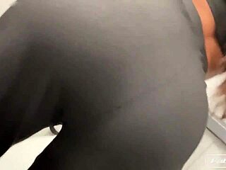 brazilian brunette spreads juicy big pussy lips in mexico travel vlog