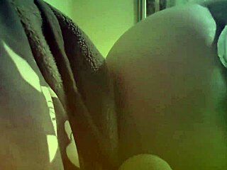 intense bottle insertion masturbation session