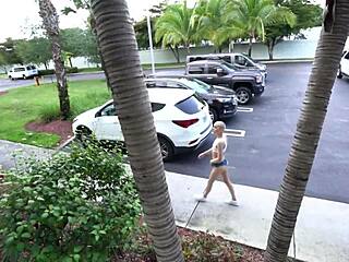 Louie's buzz cut Euro neighbor craves hard BBC stateside