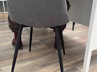 Colombian latina big ass slut hits 8 orgasms deepthroating Juan Bustos