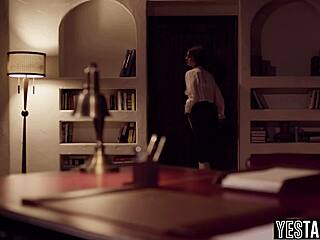 boss's monster cock dominates my hairy milf secretary pussy in office pov