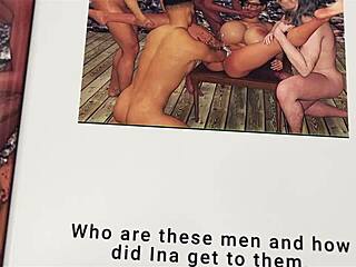 ina berry craves rough group pounding from monster cocks in comic glasses