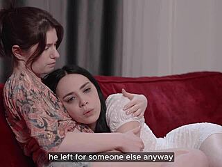 girl next door teens heal breakup with passionate lesbian licking orgasms